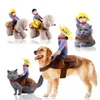 NONOr Or Halloween Party Clothes Dogs Funny Cowboy Dry Up Jacket Mabots French Bulldog Chihuahua Costumes pour de petits grands chiens HKD230812