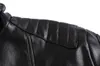 Herrjackor Mens Läder Högkvalitativ klassisk motorcykeljacka Male Plus Faux Leather Jacket Men Spring Drop 230814