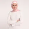 Roupas étnicas Muçulmana lisa grossa Bodycon vestido esbelto esticar maxi kaftan feminino manto a lápis Islâmico dubai árabe jilbab bainha
