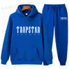 New Men's Tracksuit TRAPSTAR Fashion Hoodie Sportswear Men Clothes Jogging Casual Mens Running Sport Suits designer Pant 2Pcs Sets plus size women clothing T230814