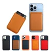 Voor Magsafe magnetische lederen portemonnee kisten voor iPhone 13 12 14 Pro Max Card Bag Telefoon Cover Accessorie