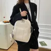 Okul çantaları moda deri kadınlar sırt çantası vintage pu gün çantası mochilas crossbody casual seyahat çantası retro öğrenci sırt çantası