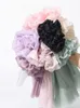 Brocada de presente Sweets Princesa Salia elástica de fio floral pérola Flor de papel de papel de papel