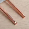 Luxury Metal Ballpoint Pennor Rose Gold Business Offices Accessories Birthday Part Gift Exam Stationery Supplies