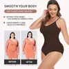 Schematory kobiet plus rozmiar S-3xl Cami Bodysuit Shapeywear Kobiety Body Shaper Control brzucha Przekoście