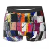 Underpants Rainbow Colors Underwear Colorful Aesthetic Art Print Trunk Men's Elastic Shorts Briefs Birthday Gift