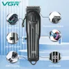 Haarschneider VGR Haar Clipper Professionelle Haarschneidmaschine Haar Trimmer Verstellbarer schnurlos wiederaufladbar V 282 230814