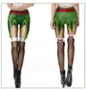 Leggings Fashion Fashion Christmas vendendo impressão sexy calça gótica magra