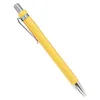 Ballpoint Pens 100Pcs Bamboo Wood Ballpoint Pen 1.0mm Bullet Tip Business Signature Ball Pen Office School Wrting Stationery 230812