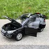 Diecast Model 1 18 FAW ORIGINAL 2013 x80 SUV Alloy Simulation Car Model Collection Gift 230814