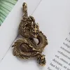 Pendant Necklaces Domineering Dragon Shape Necklace For Men Women Motorcycle Party Punk Long Chain Unisex Jewelry Accessories