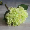 Artificial Hydrangea Flower Head 47cm Fake Silk Single Real Touch Hydrangeas 8 Colors for Wedding Centerpieces Home PartyZZ