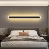 Wall Lamp Modern LED Indoor Background Decorative Light For Bedroom Corridor Beside Nordic Acrylic Long Sconce 60 80 120CM