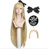 Party Supplies Super Danganronpa 2: Sayonara Zetsubou Gakuen Sonia Nevermind Cosplay Wig Costume Halloween Anime Hair Free Cap Cap Cap