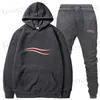 Varumärkesdesigners Set Sweatsuit Men's Tracksuits Womens Winter Jackets Hoodie Pants Clothing Sport Hoodie Sweatshirts Passar Casual Joggers Sportwear T230814