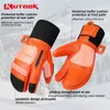 Skihandschuhe Kutook Outdoor Ski Ziegenleder Lederhandschuhe wasserdichte Snowboardthermie warm für Männer Frauen 230814