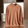 Men's Sweaters Zocept Winter Sweater For Men High Quality England Style Knitted Twisted Pattern O-Neck Pure Cashmere Pullover Autumn Man