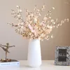 装飾的な花人工花蘭のリビングルームアレンジメント装飾結婚式のレイアウトシーンポグラル小道具
