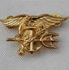 US Navy Seal Eagle Anchor Trident Mini Medal Uniform Insignia Badge Gold Badge Halloween Cosplay Toy191p9971838 x0814