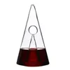 Bar Tools 350 750ml Pyramid Waterfall Red Wine Pourer Glass Decanter Brandy Decant Jug Champagne Water Bottle Drinking Glasses Gifts 230814