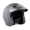 Fietsen helmen vintage motorhelm voor mannen klassieke retro open gezicht ontwerp lichtgewicht punt gecertificeerde motor cruiser casco 230814