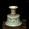 Cups Saucers Constracting Colors Eight Treasures Ceramic Goblet Bowl Hand Painted REAL CHINA Porcelain