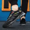 new walking fashion designer mens running shoes autumn sports leisure running shoes men's flying weaving mesh air cushion shoes marathon dad trendy large