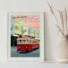 City View Canvas Painting New Zealand Auckland Christchurch Travel Landscape Posters Wall Art Print Pictures for Living Room Decor Wo6