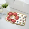 Carpets Adorable Useful Skid-Resistant Area Rug Bathroom Floor Mat Non-Fading Carpet Unique Shape Home Supplies