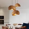 Pendant Lamps Japanese Wabi-Sabi Chandelier Modern Minimalist Dining Living Room Lights Bedroom Bar Designer Homestay E27 Hanging Lamp