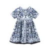 Girl S klänningar 2023 Design Kids for Girls Clothes Sleeveless Children Clothing Princess Dress Summer For Baby Girl 2 10y 230814