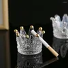 Держатели свечей 2pcs Tielight Holder Crystal Crown Chanlestick Свадебная вечеринка романтическое украшение