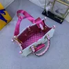 Роскошные дизайнерские сумки женские сумки Сумка Onthego Hot Crossbody цветочные женские повседневные сумки из натуральной кожи на ремне женские Большая сумка dhgate