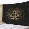 Tapisseries arbre de vie décoration de mur de tapisserie décoration à la maison suspendue décoration de mur d'art