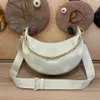 Designer shoulder bag Women's leather handbag Chain crossbody OVER THE MOON Tote purse letter embroidery Dinner party Clutch bag Luxury designer woman bag