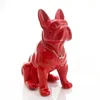Objets décoratifs Figurines French Bulldog Dog Statue Home Decoration Accessoires Craft Objets Ornement Animal Figurine Livrée Sculpture 230812