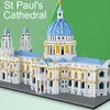 Blokkeert Wereldarchitectuurmodel Bouwstenen Beroemde Great Churches Castle Diamond Micro Decoratie Boys Kids Toys Gifts R230814