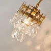 Lampa ścienna Vintage Light Ustawienie kryształowe kinkiety z sypialnią Wystrój sypialni do salonu światła nocne