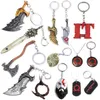 Keychains God Of War 4 Kratos Sword Keychain Pendant Keyring Jewelry Men And Women Car Key Chain Accessories270A