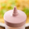 Herb Spice Tools 3 Pcs Squeeze Squirt Condiment Bottles Ketchup Bottle Mustard Sauce Containers for Kitchen Pink 230814