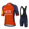 Set di maglia ciclistica INEOS bicicleta abbigliamento per biciclette a maniche corte per biciclette per biciclette per bici per bici per bici vestiti Maillot ropa ciclismo hombre 230814