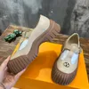 Ruby Flat Mary Jane sandals spring summrer new women retro casual sandals Designers Fashion rubber non-slip Shoes