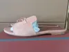 5A 5580 Slippers Loropiana LP Suede Charms de verão Sandals MULES DESINGER Shoes Desinger para mulheres Tamanho 35-42 Fendave
