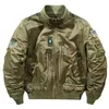 Jackets masculinos nos casacos de bombardeiro militar da Marinha dos EUA Menina de vento piloto da Força Aérea de Baseball Casacos de Baseball Men Chaquetas Hombre 3xl 230812