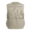 Men's Vests Tactical Mesh Vest Summer Outdoor Activities Work Quick Dry Breathable MultiPocket Camping Fishing 230812