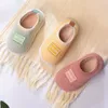 Slipper Winter Children Knit Furry Slippers Kids Soft Plush Warm Home Floor Shoes Boys Girl Rubber Soles Non slip Indoor Cotton 230814