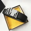 Designer de cintura de couro de cintura de cinto de luxo Men Belts Lichee Padrão Moda