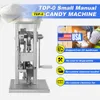 Hnzxib tdp 0 Candy Milk Tablet Manual Die Press Machine Anpassning Cast Press Tablet Dies Mold TDP Molds Lab Supplies