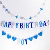 Decoration Inch Kids Birthday Supplies Air Ball Blue White Balloon And Boy Airplane Toy Birthday Decoration Theme