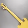 Standard electric guitar, TV yellow, black P90 pickup, retro tuner, available in stock, quick shipping
